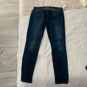 Joe’s Skinny Ankle jeans, size 28, worn only a few times